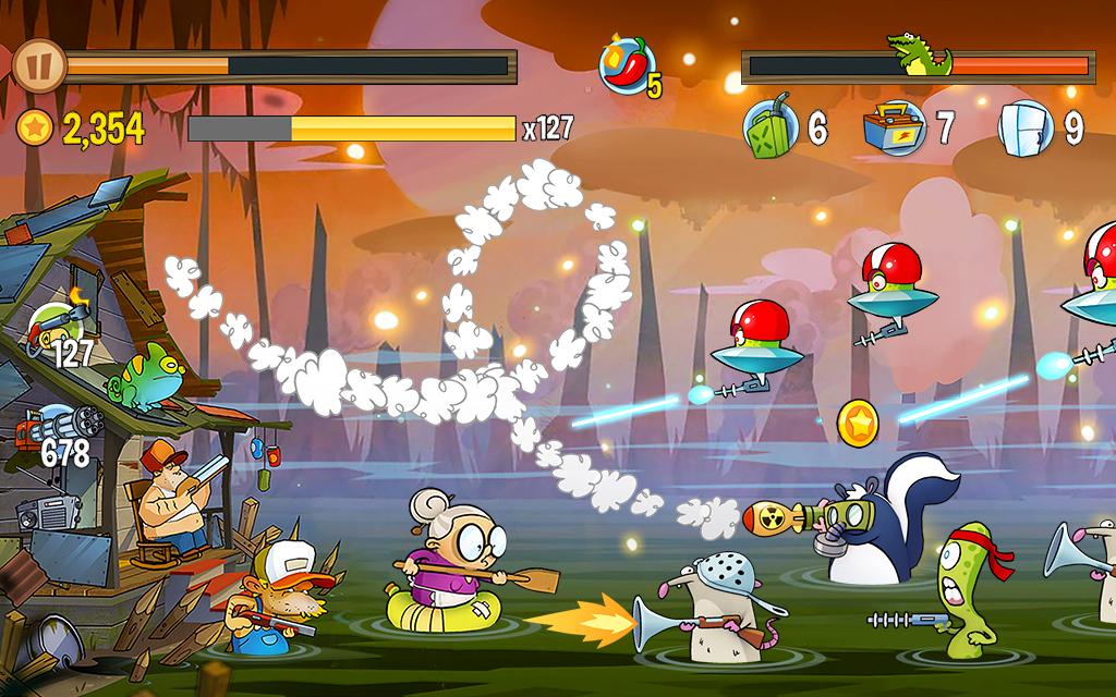 Swamp Attack mod apk screenshot 8