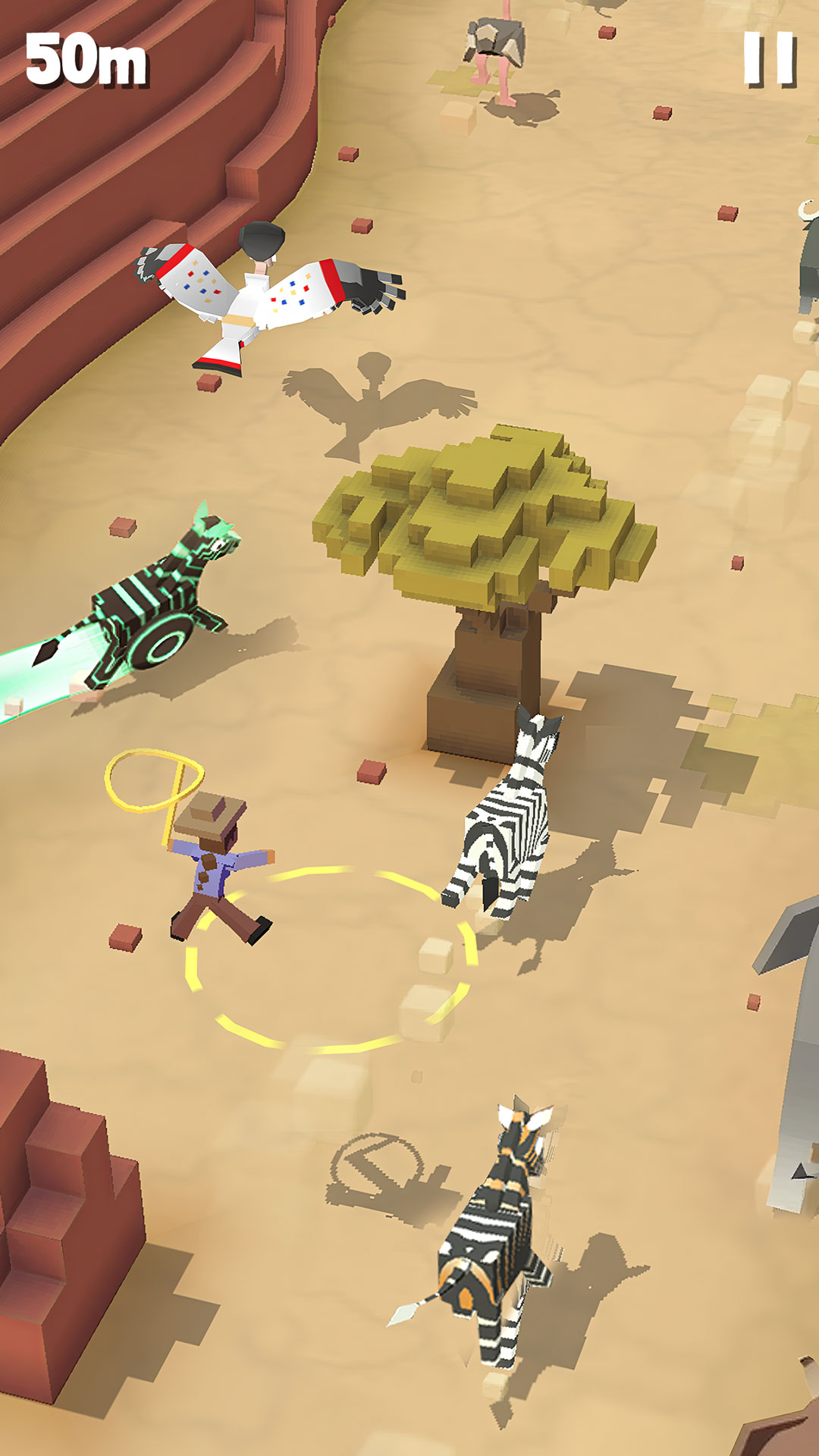 Rodeo Stampede: Sky Zoo Safari mod apk screenshot 2