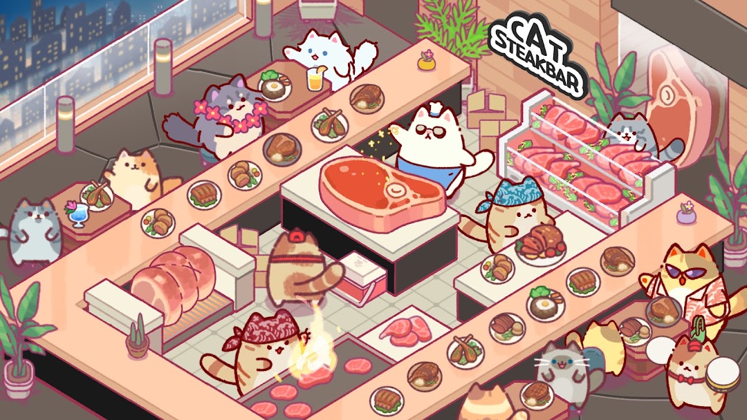 Cat Snack Bar: Cute Food Games mod apk screenshot 6
