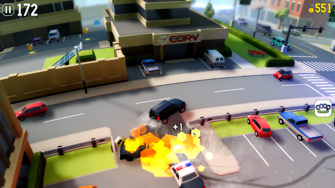 Reckless Getaway 2: Car Chase mod apk screenshot 4