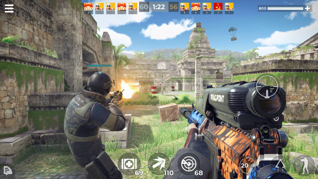 AWP Mode: Online Sniper Action mod apk screenshot 2