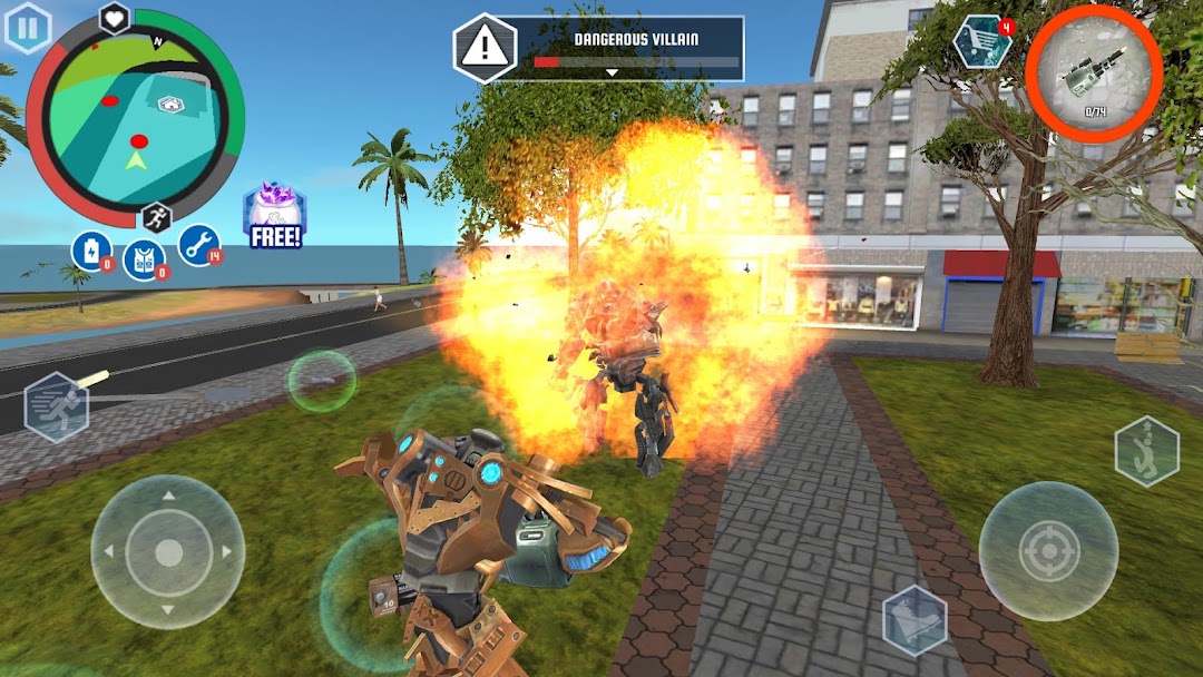 Robot Shark mod apk screenshot 7
