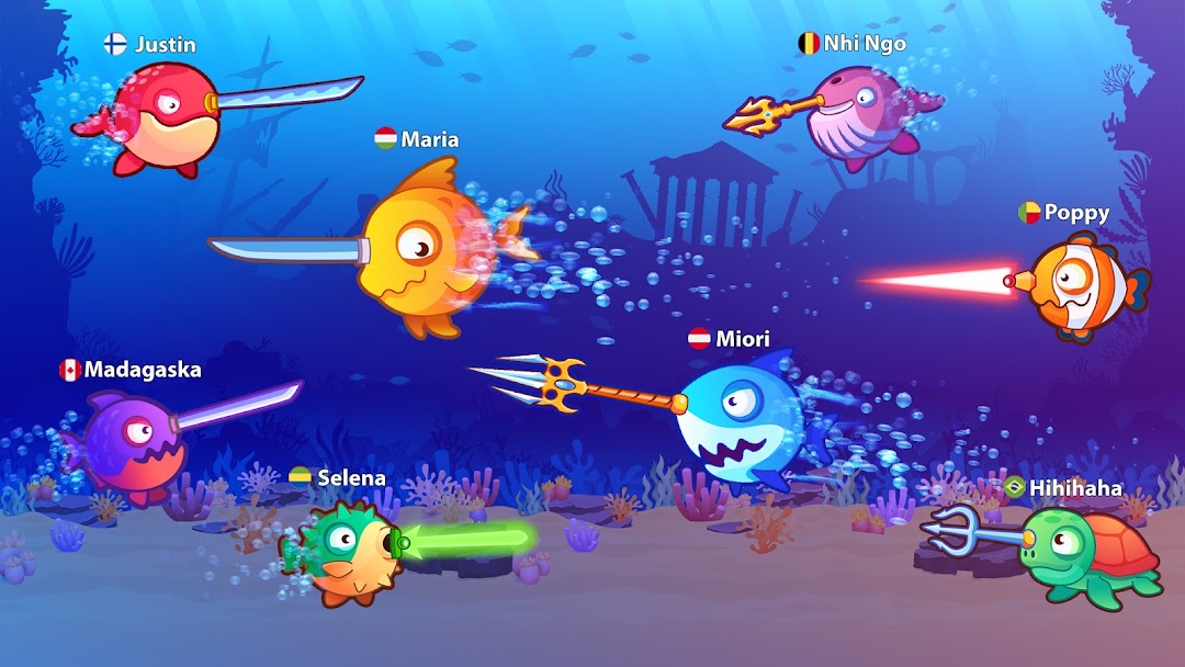 Fish.IO - Hungry Fish mod apk screenshot 5