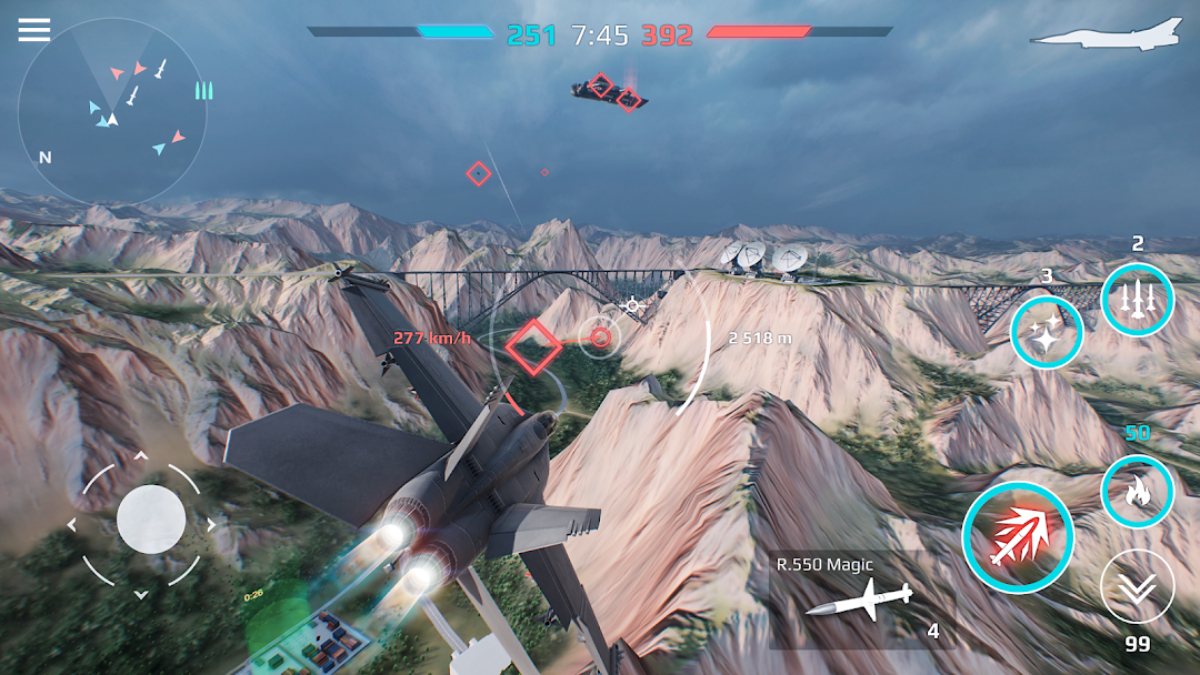 Sky Combat: War Planes Online mod apk screenshot 8