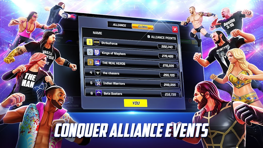 WWE Mayhem mod apk screenshot 6
