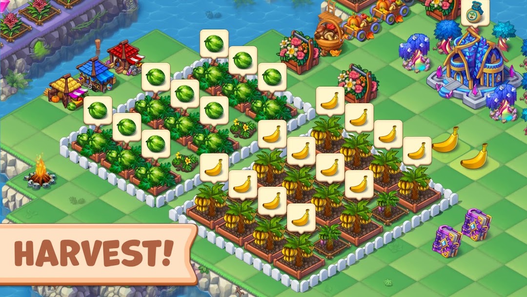 Mergest Kingdom: Merge game mod apk screenshot 6