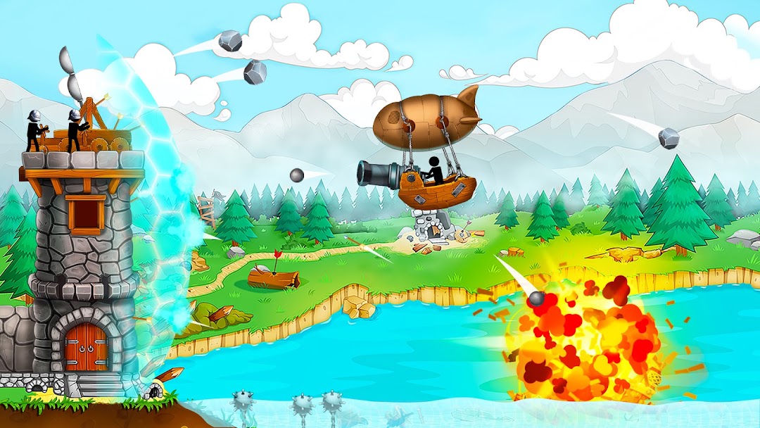 The Catapult: Stickman Pirates mod apk screenshot 5