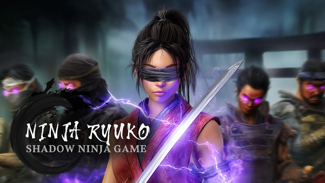 Ninja Ryuko: Shadow Ninja Game mod apk screenshot 1
