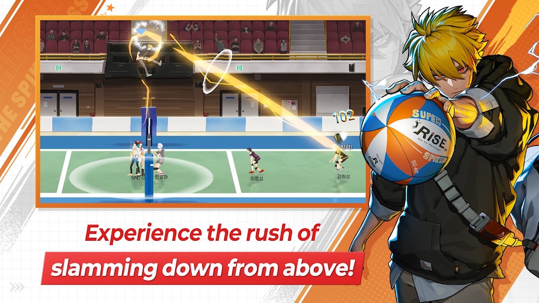 The Spike Cross - Volleyball mod apk screenshot 1