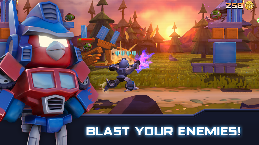 Angry Birds Transformers mod apk screenshot 7