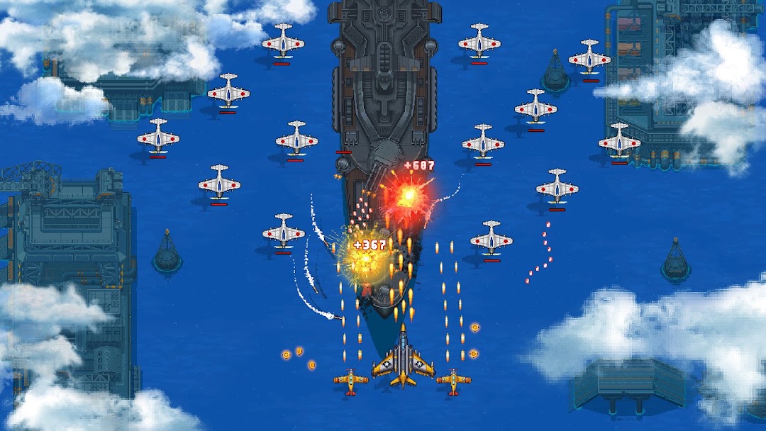 1945 Air Force: Plane Shooter mod apk screenshot 6