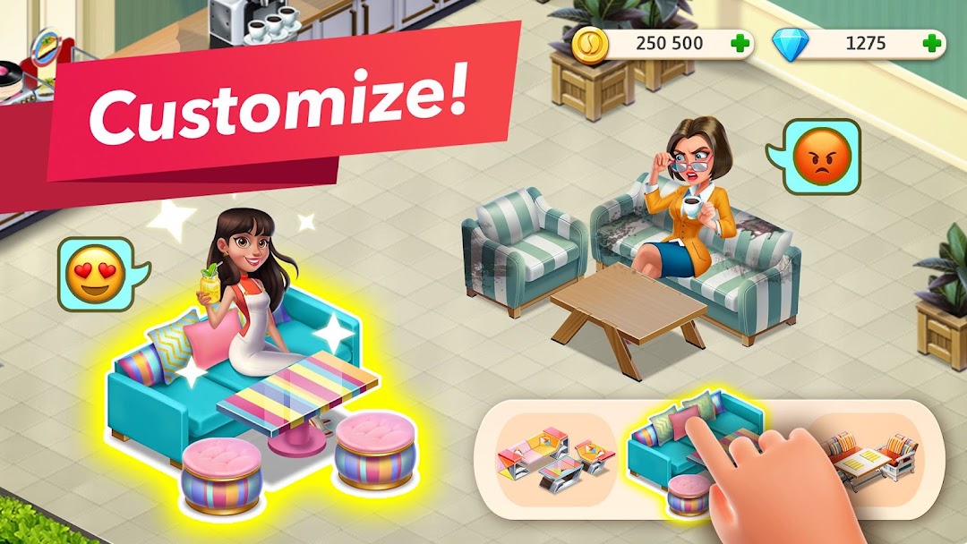 My Cafe — Restaurant Game mod apk screenshot 6