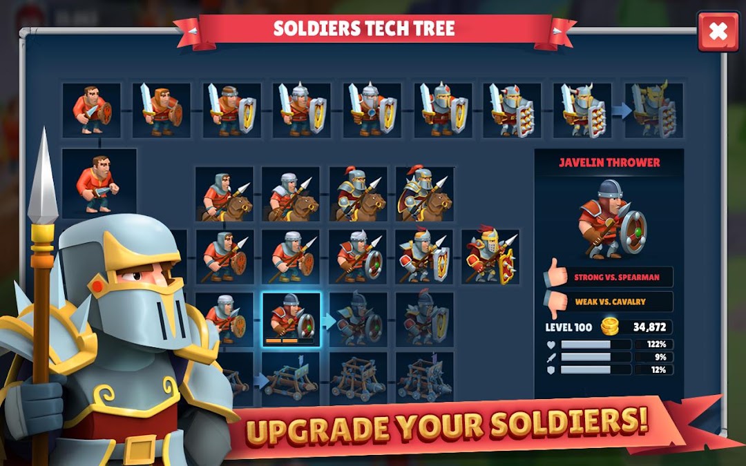 Game of Warriors mod apk screenshot 8