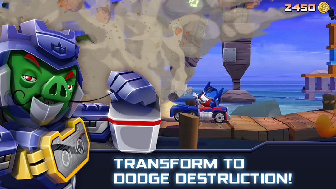 Angry Birds Transformers mod apk screenshot 4