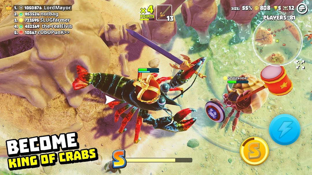 King of Crabs mod apk screenshot 4