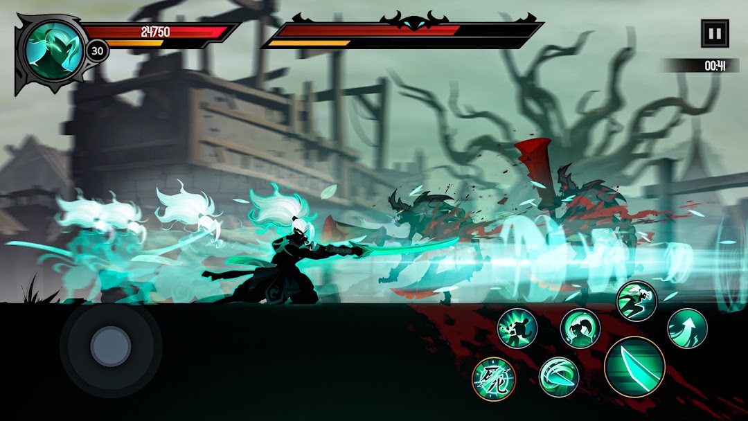 Shadow Knight: Ninja Game RPG mod apk screenshot 2