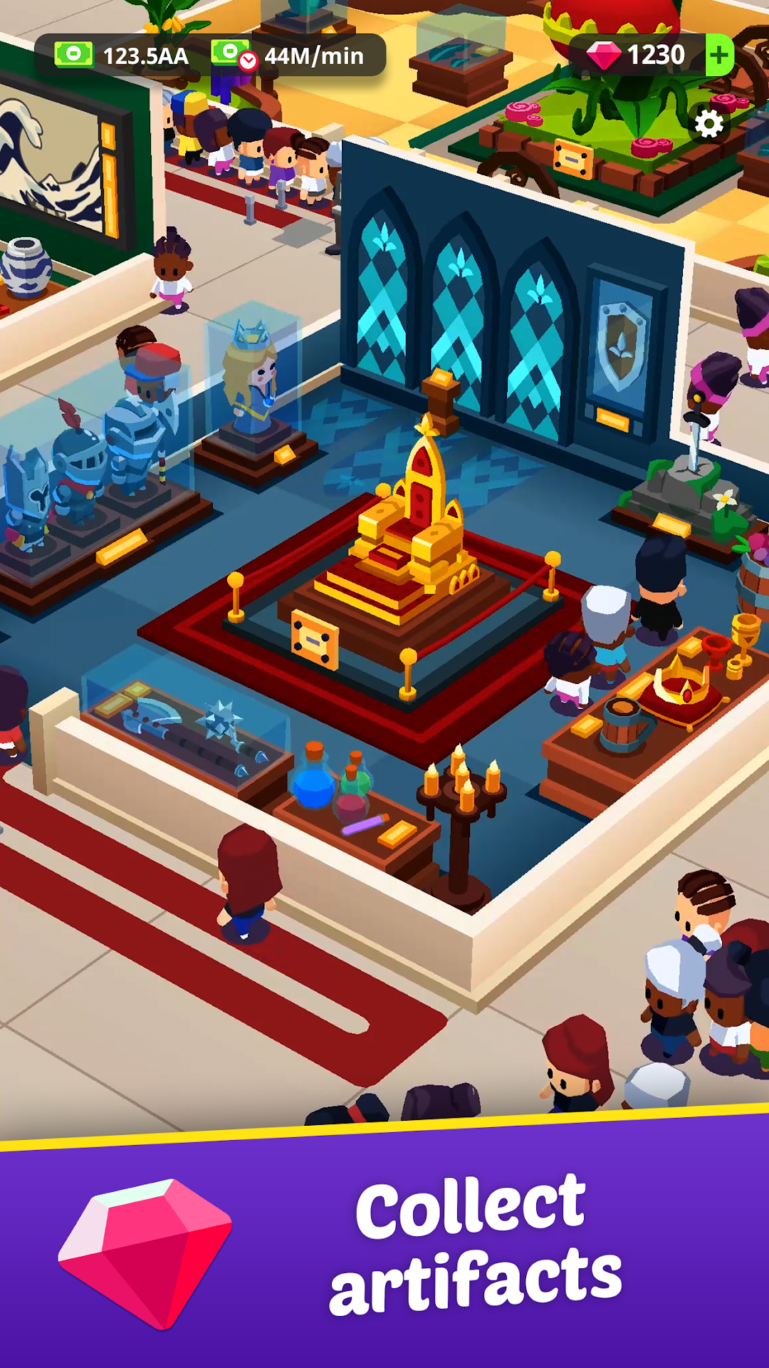 Idle Museum Tycoon: Art Empire mod apk screenshot 3