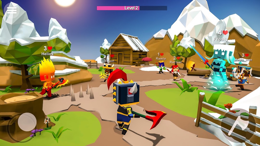 AXES.io mod apk screenshot 5