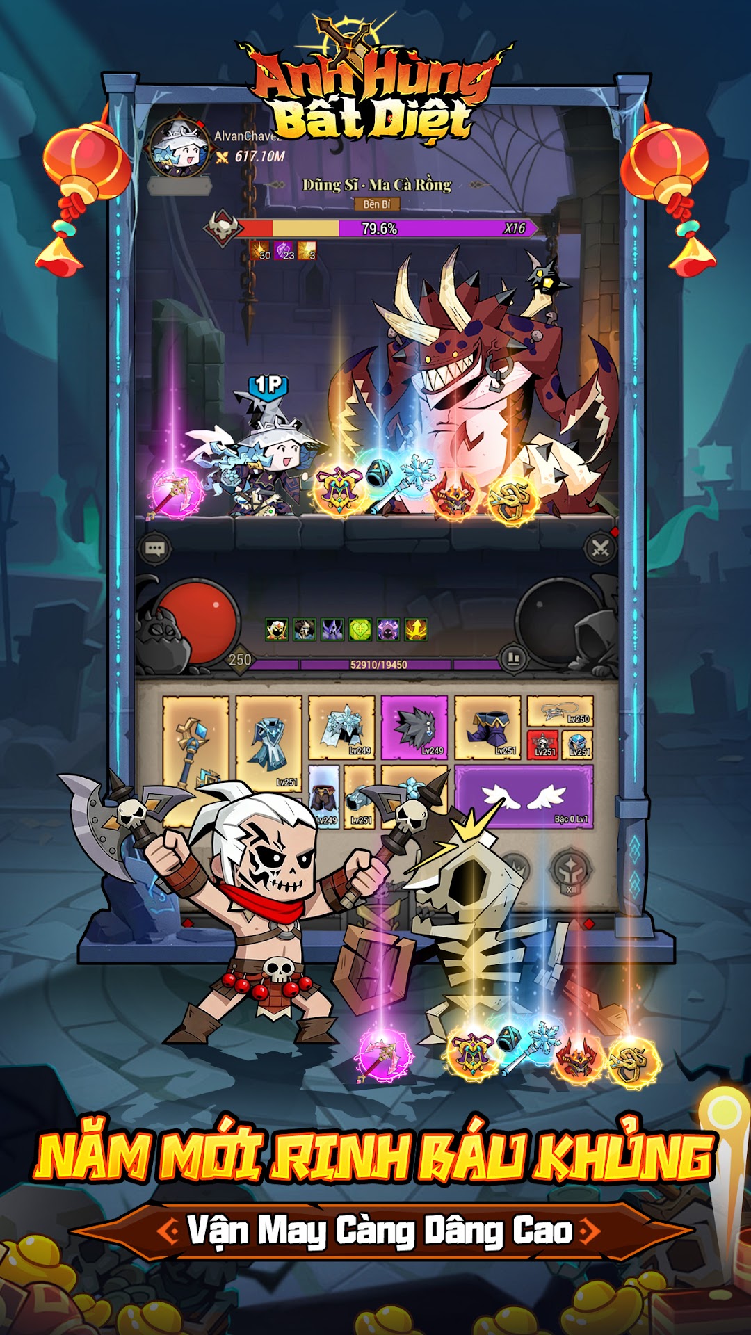 Anh Hùng Bất Diệt mod apk screenshot 3