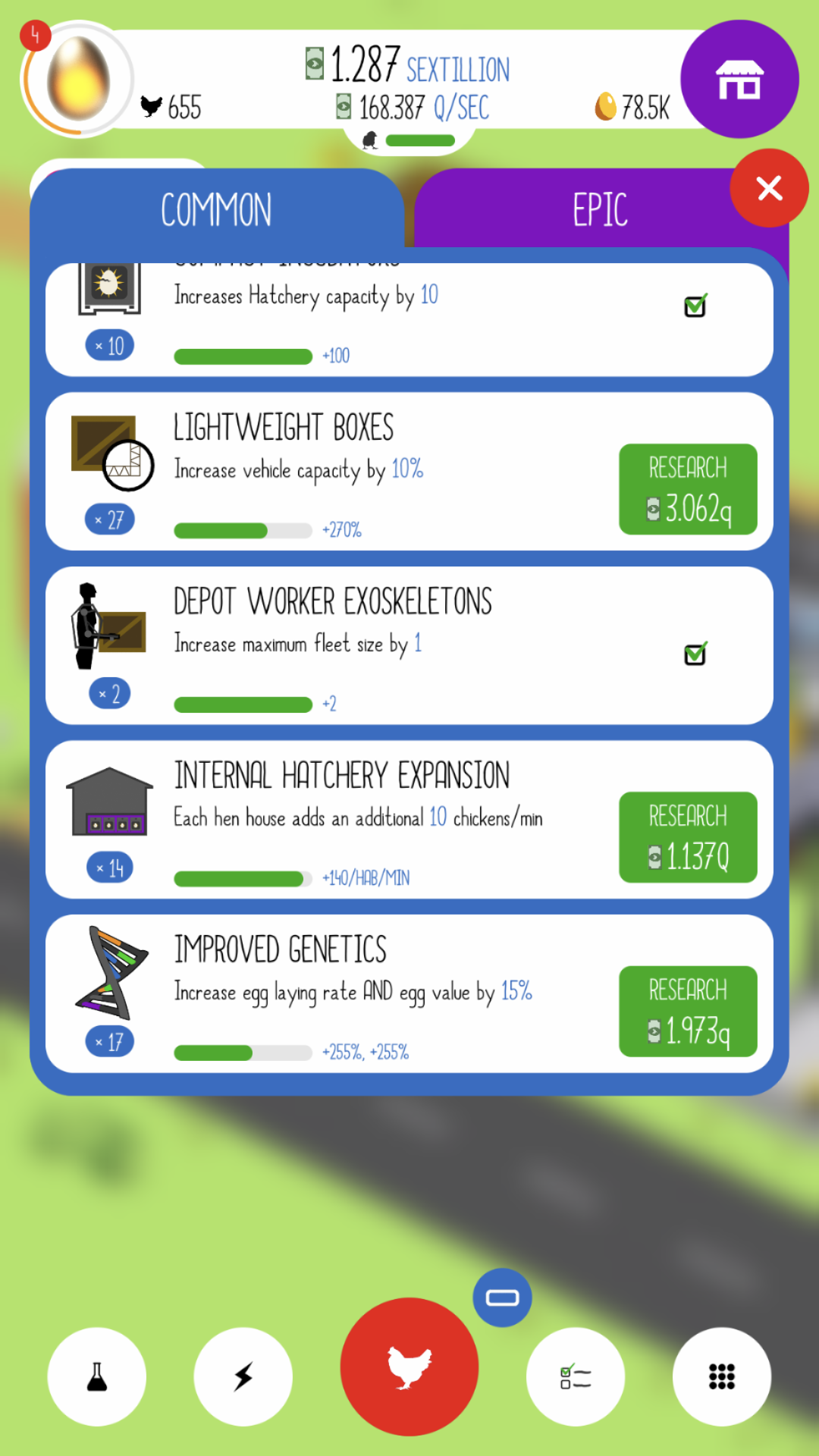 Egg, Inc. mod apk screenshot 2