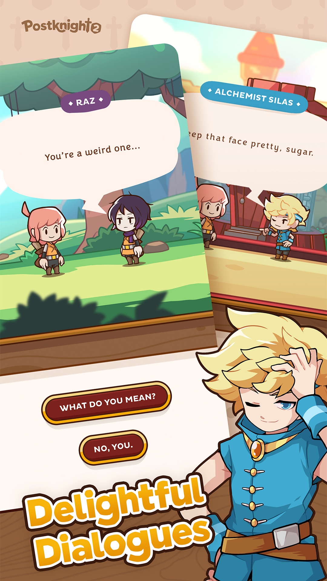 Postknight 2 mod apk screenshot 3