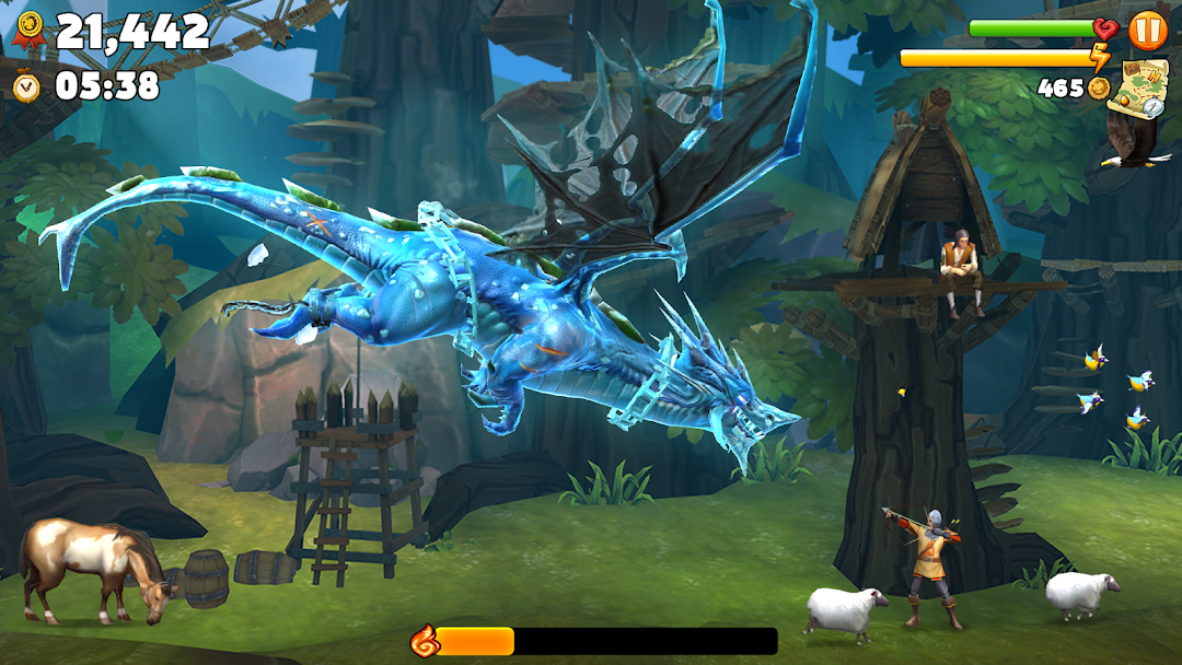 Hungry Dragon: by Hungry Shark mod apk screenshot 7