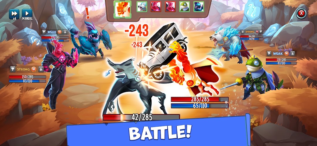 Monster Legends mod apk screenshot 1