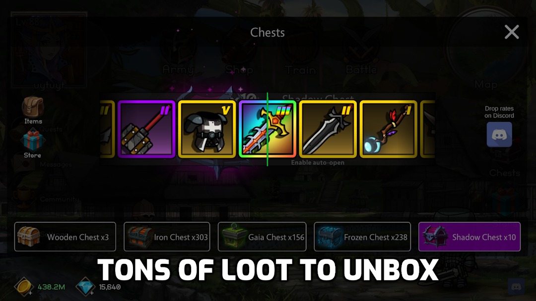 Auto Battles Online: Idle RPG mod apk screenshot 1