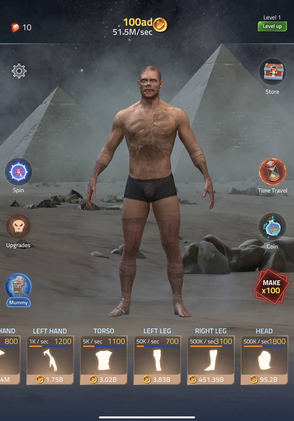Idle Transformation mod apk screenshot 8