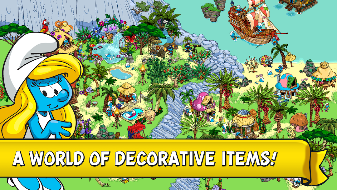 Smurfs' Village mod apk screenshot 8