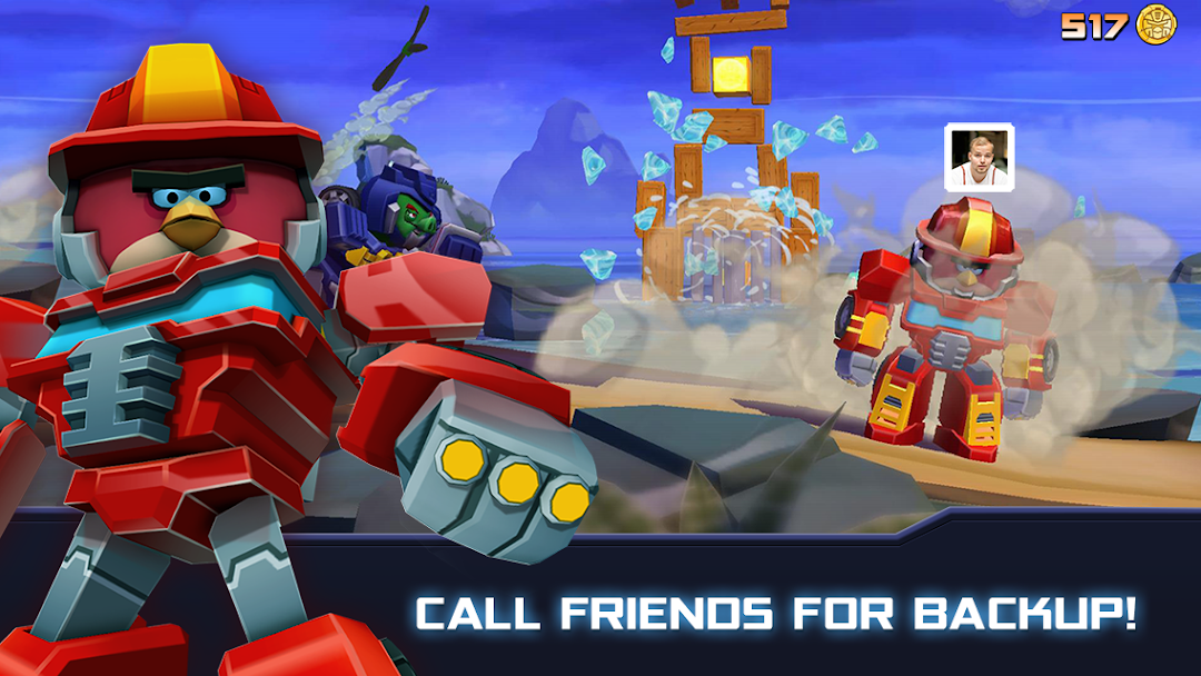 Angry Birds Transformers mod apk screenshot 3
