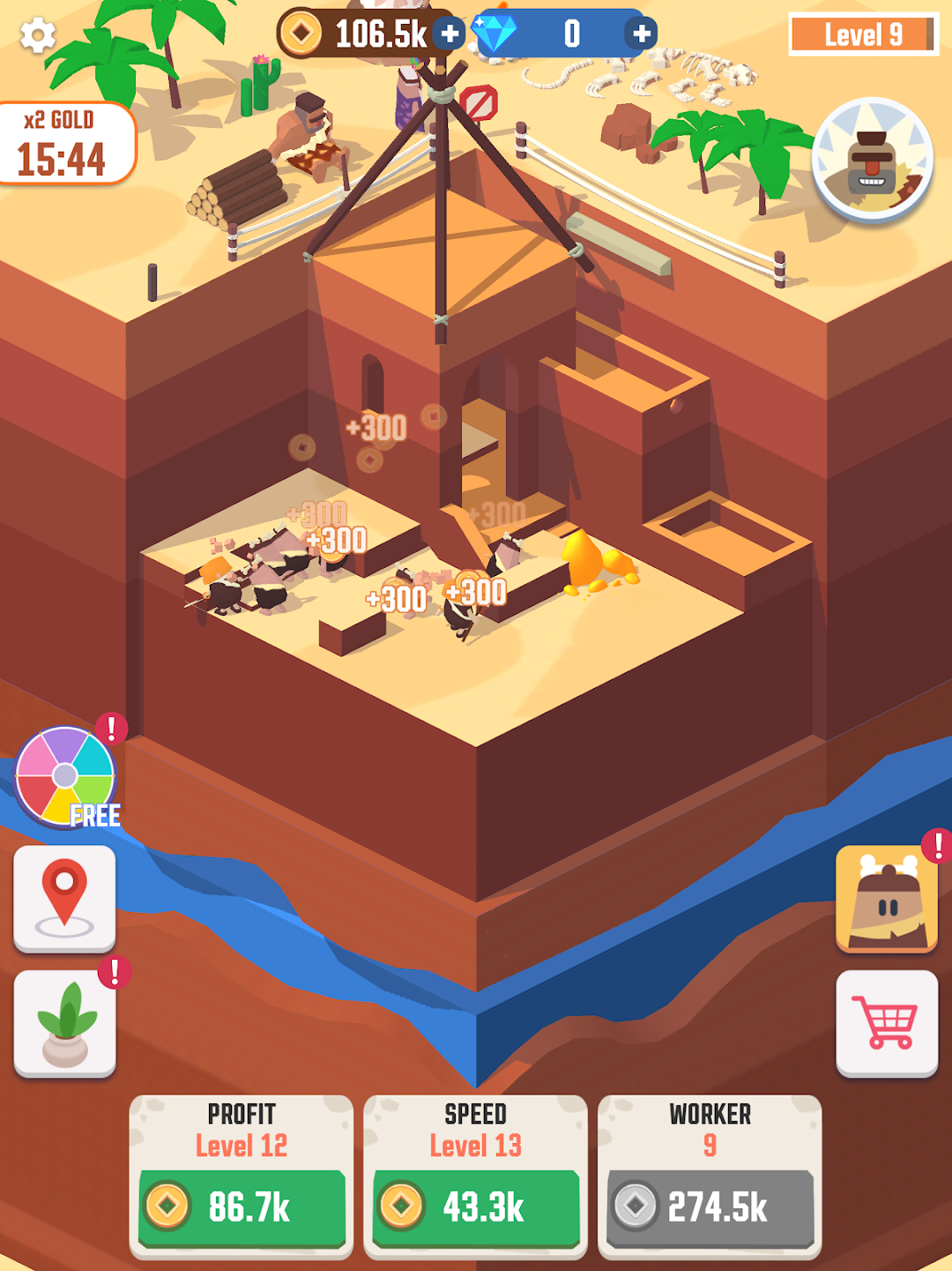 Idle Digging mod apk screenshot 7