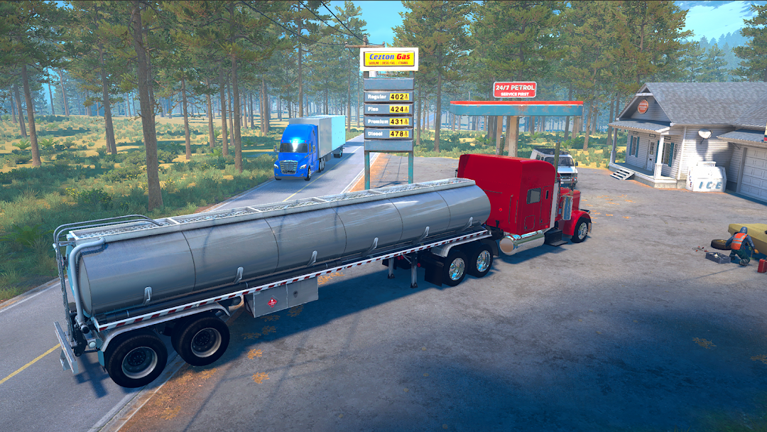 Truck Simulator USA : Classic mod apk screenshot 2