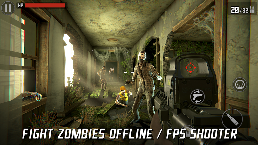 Zombie Sniper War 3 - Fire FPS mod apk screenshot 6