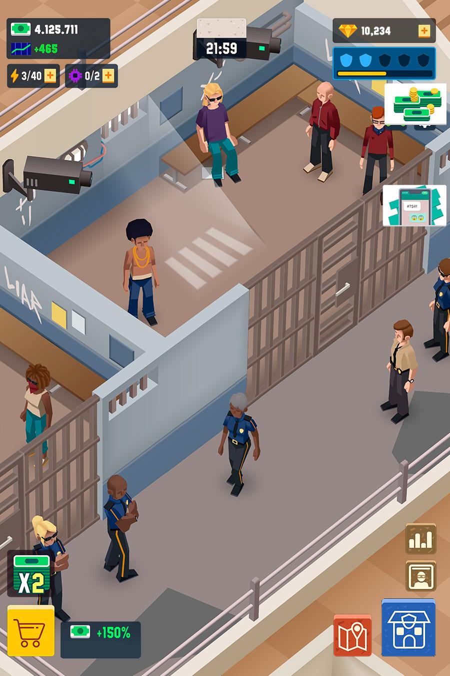 Idle Police Tycoon - Cops Game mod apk screenshot 6