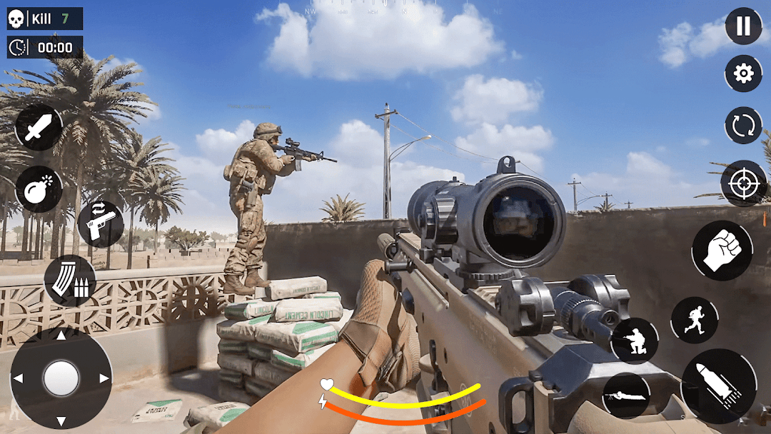 Gun Strike Offline Shooting 3D mod apk screenshot 7