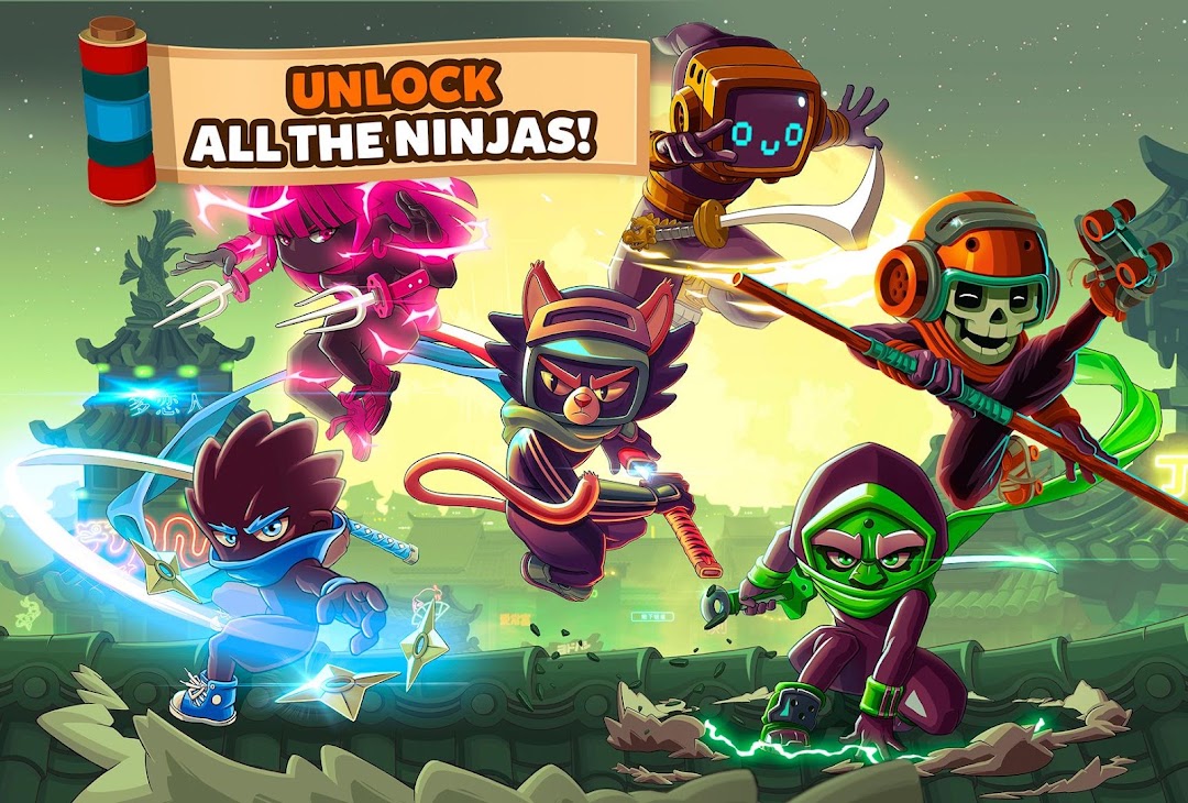 Ninja Dash Run - Offline Game mod apk screenshot 8