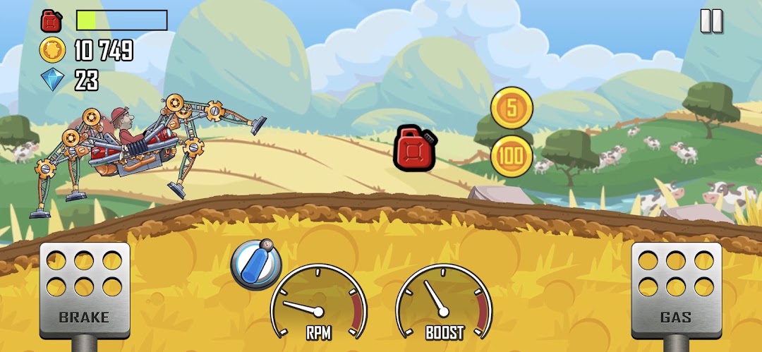 Hill Climb Racing mod apk screenshot 8