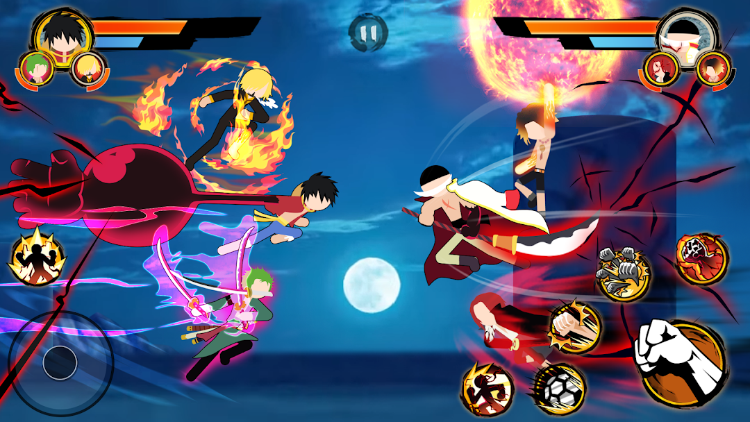 Stickman Pirates Fight mod apk screenshot 2