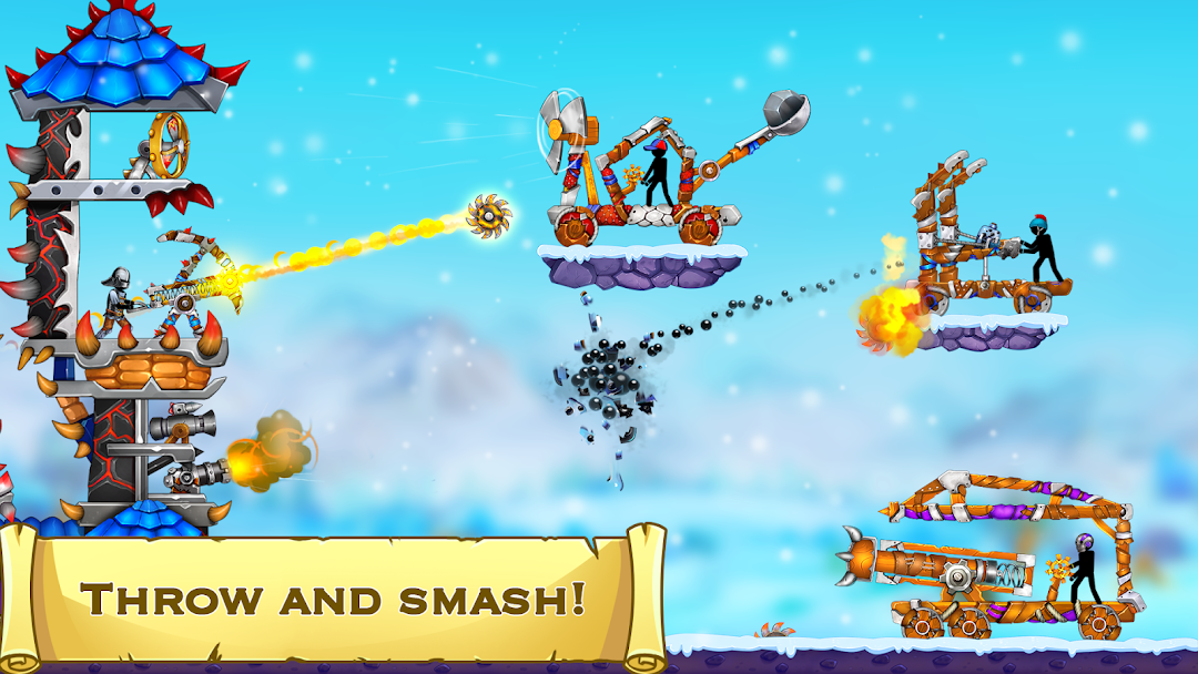 The Catapult 2 : bone masters mod apk screenshot 6