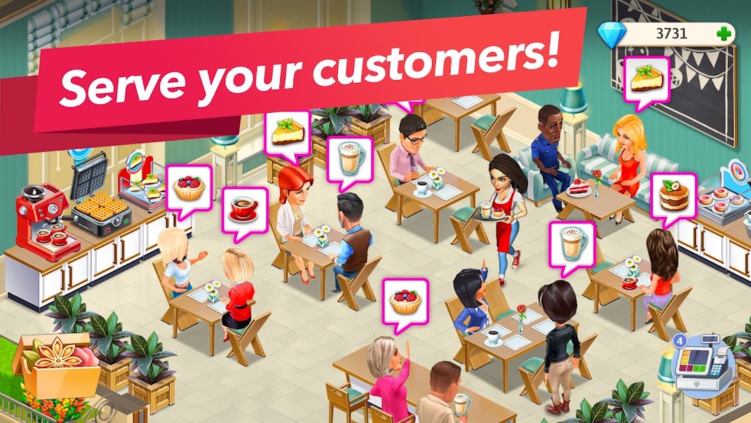 My Cafe — Restaurant Game mod apk screenshot 5