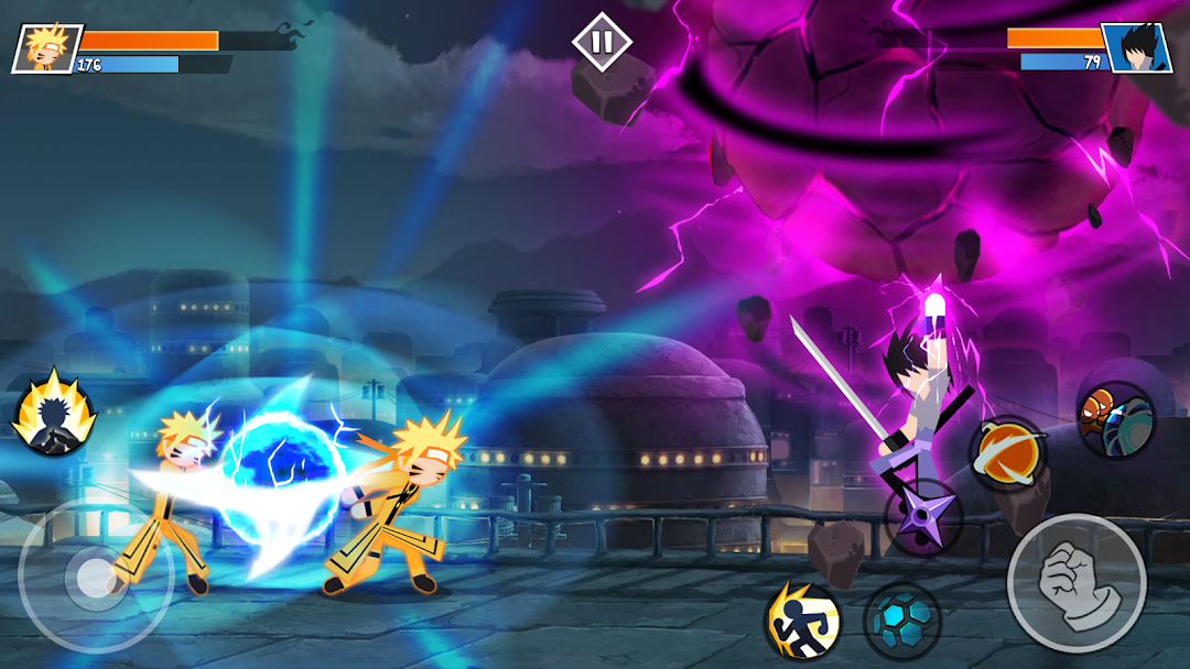 Stick Ninja Fight mod apk screenshot 1