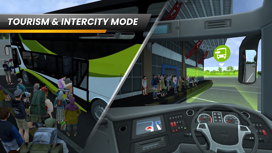 Bus Simulator Indonesia mod apk screenshot 4