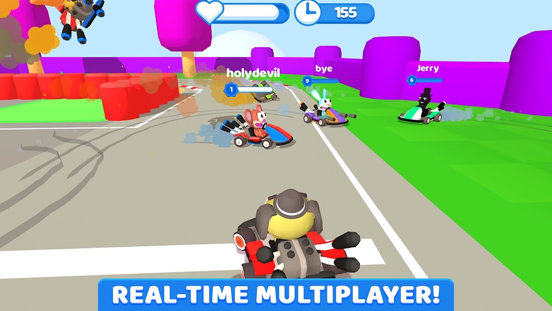 SmashKarts.io mod apk screenshot 7