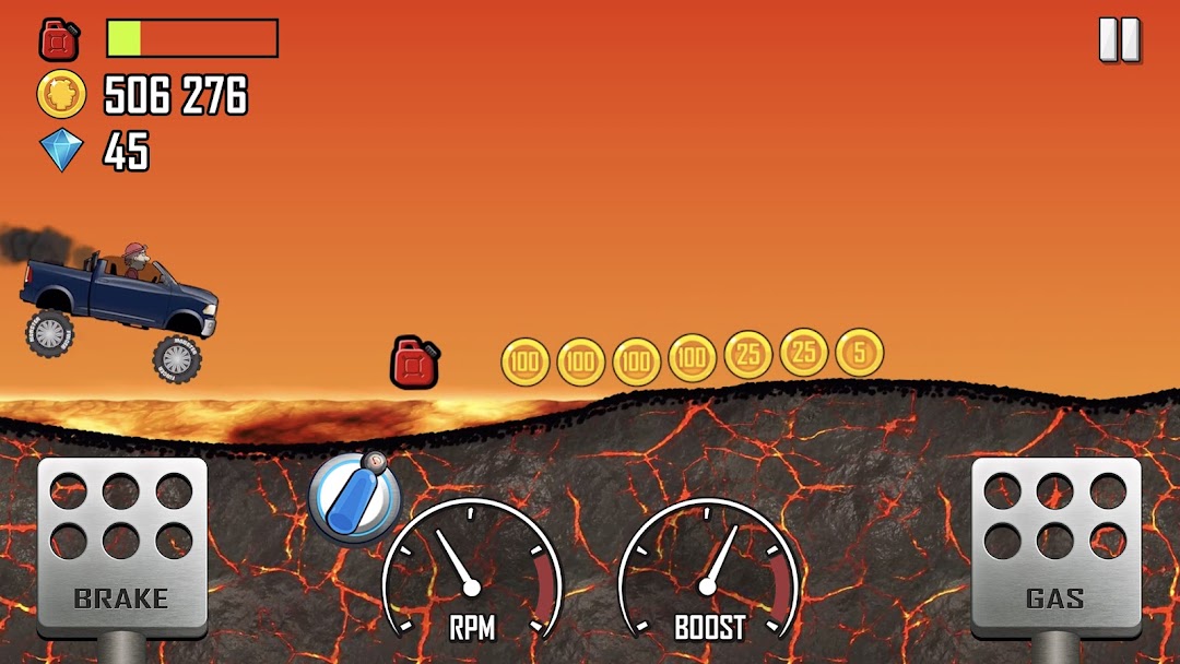 Hill Climb Racing mod apk screenshot 5