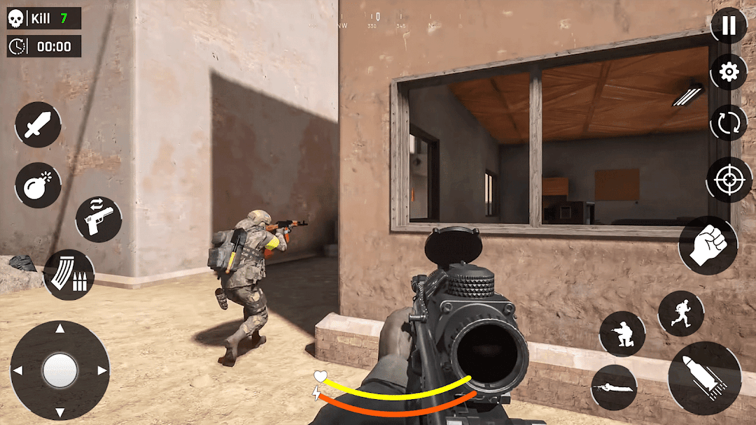 Gun Strike Offline Shooting 3D mod apk screenshot 8