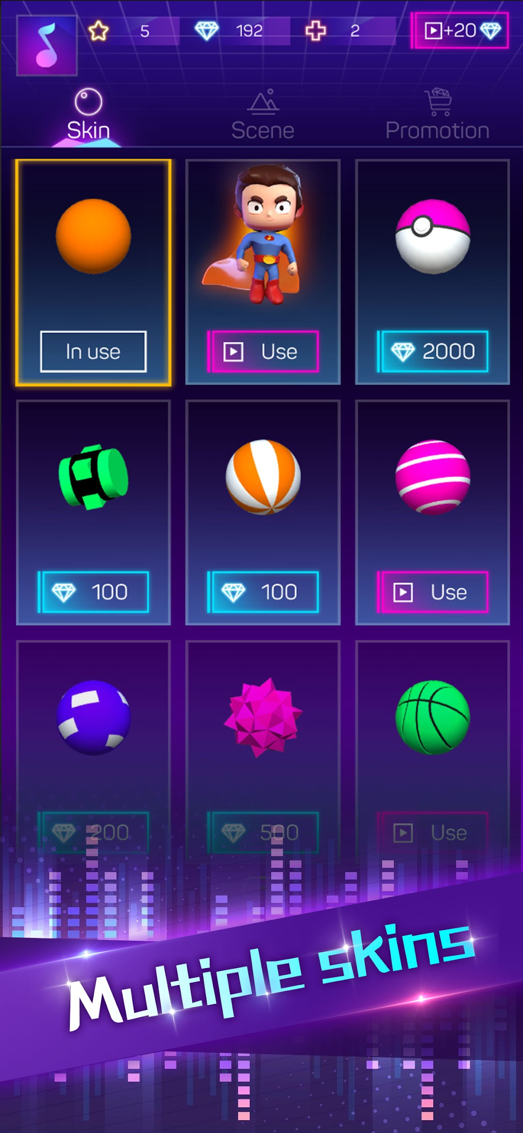 Smash Colors: Music Ball Rush mod apk screenshot 4