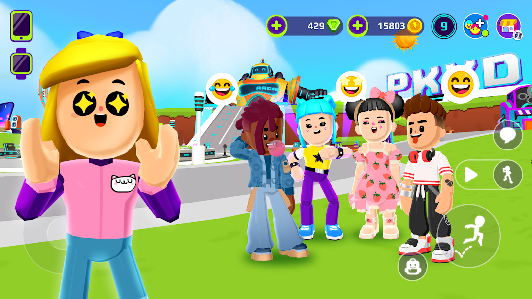 PK XD: Fun, friends & games mod apk screenshot 1