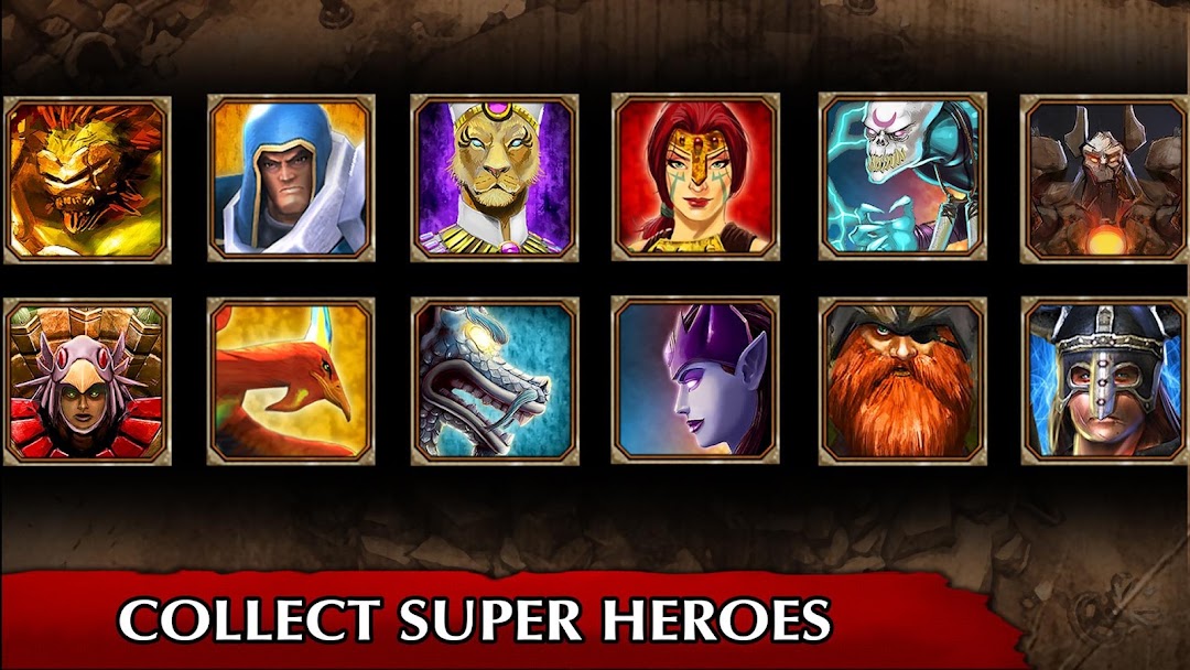Legendary Heroes MOBA Offline mod apk screenshot 2
