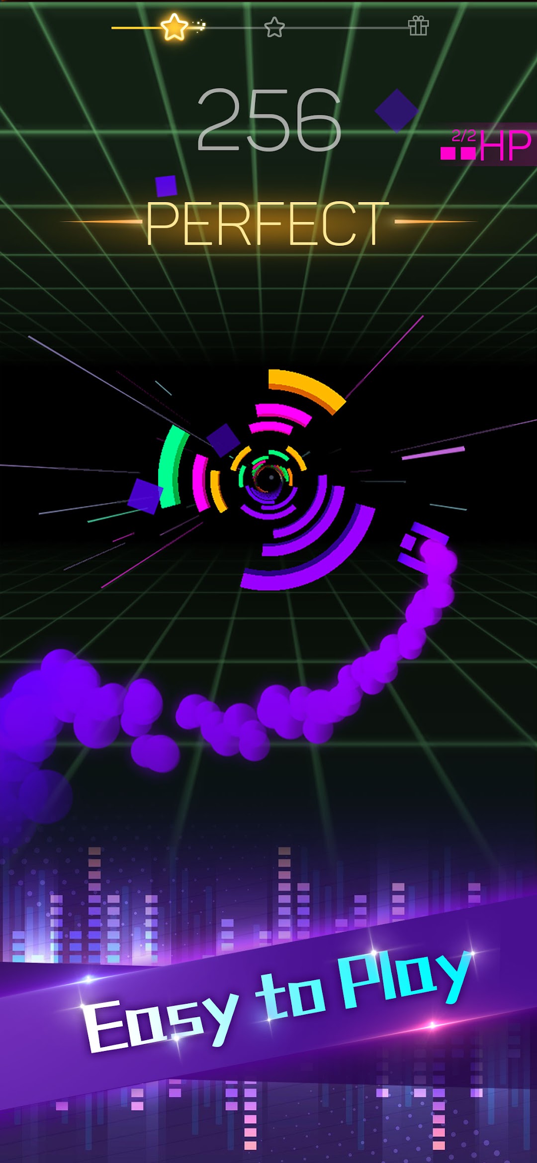 Smash Colors: Music Ball Rush mod apk screenshot 2